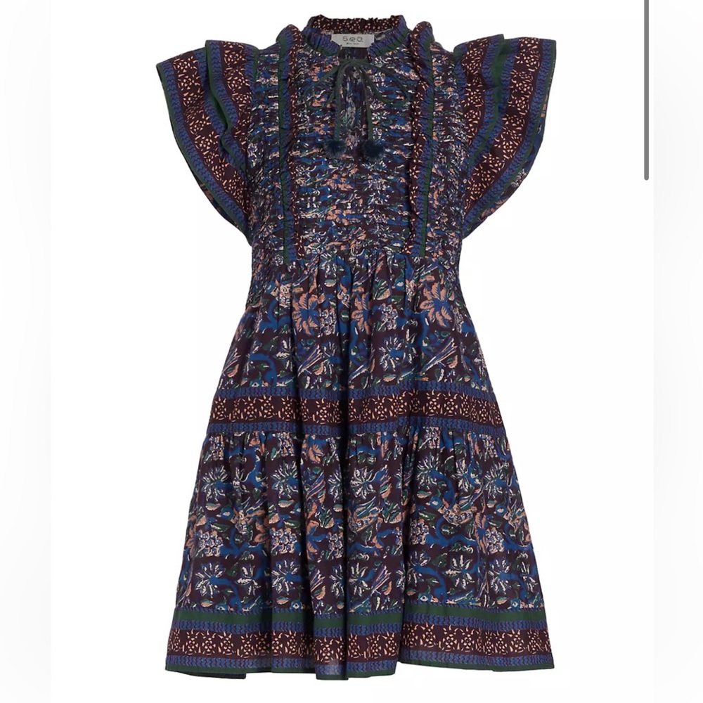Sea New York Noah Flutter Sleeve Dress size XS
